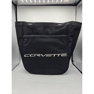 Corvette GM Microfiber Black Branded Tote Travel Gear Bag Casual